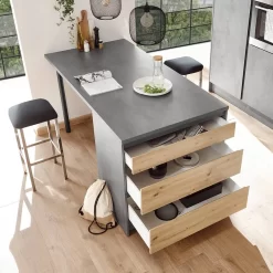 Îlot De Cuisine Sedlec -Meubles Soldes Boutique 1000243384 210420 06034500005 DETAILS P000000001000243384