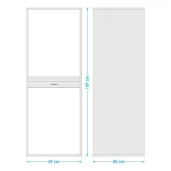Armoire Pour Machine à Laver Kielce I -Meubles Soldes Boutique 1000244977 211118 1401550000508 SKETCH DETAILS P000000001000244977 sketch