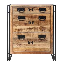 Meuble à Chaussures En Bois Massif Iron 9 Meuble à Chaussures En Bois Massif Iron -Meubles Soldes Boutique 1000371218 230420 030 DETAILS P000000001000371218