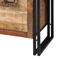 Meuble à Chaussures En Bois Massif Iron 13 Meuble à Chaussures En Bois Massif Iron -Meubles Soldes Boutique 1000371218 230420 043 DETAILS P000000001000371218