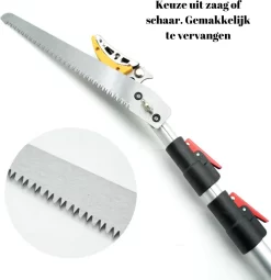 Sécateur Télescopique Recalma - Ciseaux à Rosiers - Sécateur Et Scie à Branches - Lame De Scie - Ciseaux à Fleurs - Ébrancheur - Scie - Télescopique 130 à 220 Cm -Meubles Soldes Boutique 1163x1200