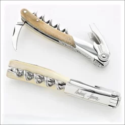 CHATEAU LAGUIOLE © MEILLEUR SOMMELIER DU MONDE - COUTEAU SOMMELIER OUVRE BOUTEILLE DE LUXE FINITION CORNE DE RENNES ANDREAS LARSSON (SUEDE) -Meubles Soldes Boutique 1200x1200 32