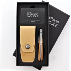 CHATEAU LAGUIOLE © MEILLEUR SOMMELIER DU MONDE - COUTEAU SOMMELIER OUVRE BOUTEILLE DE LUXE FINITION BOIS D'IF - OLIVIER POUSSIER (FRANCE) -Meubles Soldes Boutique 1200x1200 43