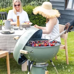 NATERIAL - Barbecue à Charbon PHOENIX BETA II - 8 Personnes - Ø 57 Cm - H. 108 Cm - Acier émaillé - Vert - Kogelbarbecue -Meubles Soldes Boutique 1200x1200 47