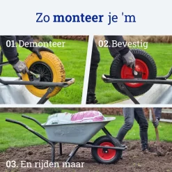 MESO Roue De Brouette Pneumatique - 4.80/4.00-8 - Pneu En Caoutchouc - Roue Avec Axe 130mm - Pneu De Brouette 4.80/400 Pour Brouette 13 MESO Roue De Brouette Pneumatique - 4.80/4.00-8 - Pneu En Caoutchouc - Roue Avec Axe 130mm - Pneu De Brouette 4.80/400 Pour Brouette -Meubles Soldes Boutique 1200x1200 60