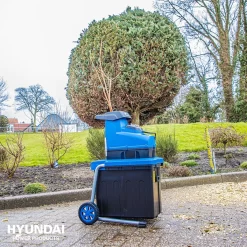 Broyeur électrique Hyundai Whisper-Quiet 2800W - Broyeur De Jardin / Broyeur De Branches Pour Une épaisseur De Branche De 45 Mm - Avec Collecteur De 60 Litres -Meubles Soldes Boutique 1200x1200 86