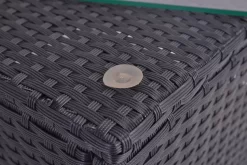 Ensemble De Salon Pour Jardin - Mobilier De Jardin - Coin Salon - Canapés - Table - Table D'appoint - Avec Coussins - Zwart -Meubles Soldes Boutique 1200x800 9