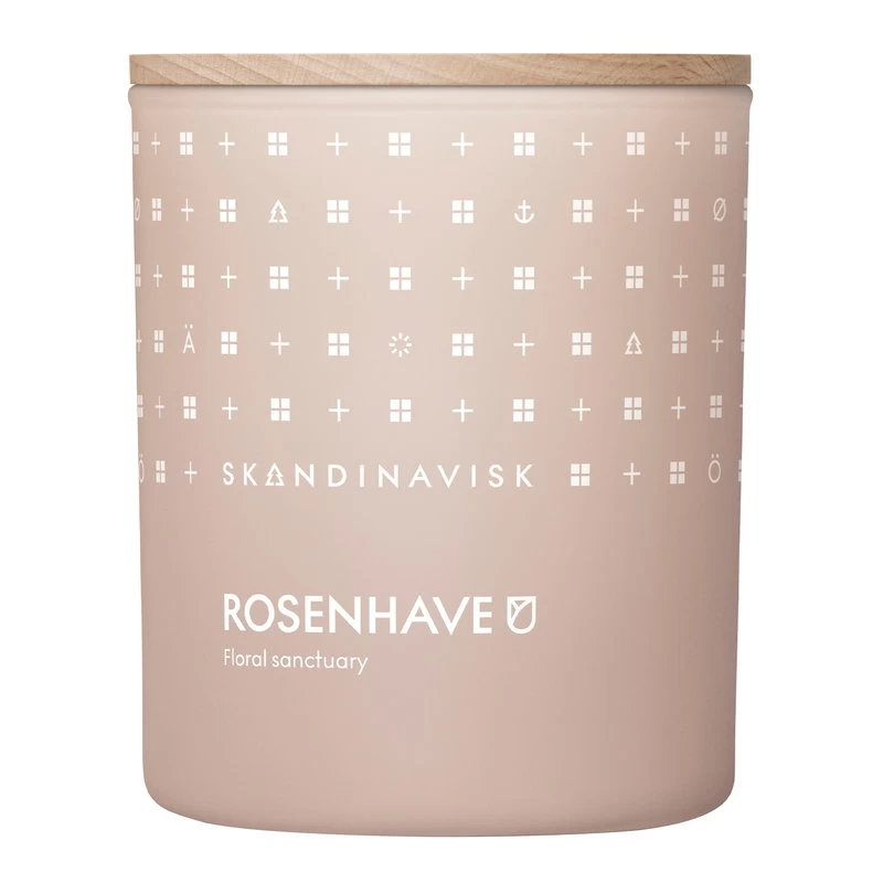 Skandinavisk Grande Bougie Parfumée Avec Couvercle, ROSENHAVE 1 Skandinavisk Grande Bougie Parfumée Avec Couvercle, ROSENHAVE