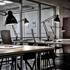 Luxo Lampe De Bureau L-1, Noir -Meubles Soldes Boutique 13Luxo HV