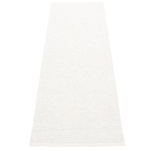 Pappelina Tapis Svea, 70 X 240 cm, Blanc Métallisé 1 Pappelina Tapis Svea, 70 X 240 cm, Blanc Métallisé