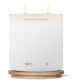 Skandinavisk Bougie Parfumée Avec Couvercle, SNÖ, 400 g -Meubles Soldes Boutique 20114 3 SNO CANDLE 400G