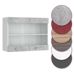 Meuble Haut Vitré R-Line 80cm -Meubles Soldes Boutique 3941014322f346f9b2d4971e1c5651a2