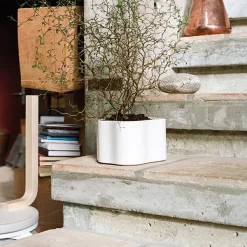 Artek Pot De Fleurs Riihitie B, Petit Modèle, Blanc Brillant -Meubles Soldes Boutique 399Artek iso FV