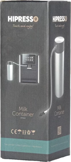 Pot à Lait Hipresso - Machines à Café- Mousseur à Lait - Refroidisseur De Lait - Tasse à Lait -Meubles Soldes Boutique 528x1200