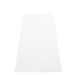Pappelina Tapis Svea, 70 X 160 cm, Blanc Métallisé
