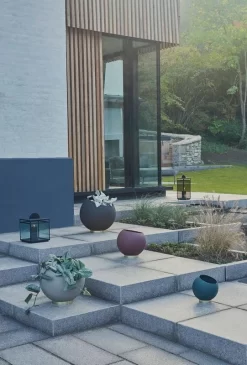 AYTM Pot De Fleurs Globe, Modèle XL, Noir -Meubles Soldes Boutique AYTM 15 496