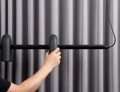 AGO Rail Cirkus Modular, 120 cm, Noir 7 AGO Rail Cirkus Modular, 120 cm, Noir -Meubles Soldes Boutique CIRKUS TRACK ADJUSTING IMAGE 02