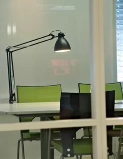 Luxo Lampe De Bureau L-1, Noir -Meubles Soldes Boutique DSC3649