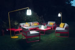 Fermob Pied De Lampe Excentré Balad, Ocre Rouge -Meubles Soldes Boutique Lampe Balad salon de jardin Fermob