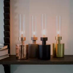 Klong Lampe à Huile Patina, Petit Modèle, Laiton -Meubles Soldes Boutique Patina mini alla square