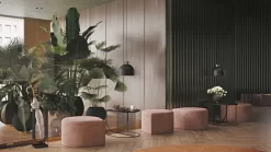 AYTM Pot De Fleurs Globe, Modèle XL, Noir -Meubles Soldes Boutique Reception3