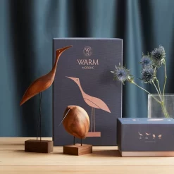 Warm Nordic Beak Bird, Tall Heron, Chêne -Meubles Soldes Boutique WarmNordic Gaveideer 6121307 1