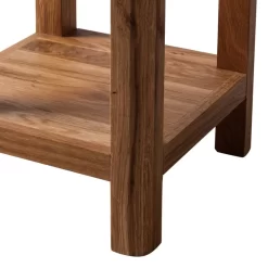 Table D’appoint Anamur I -Meubles Soldes Boutique beistelltisch anamur i wildeiche massiv 90 4726400