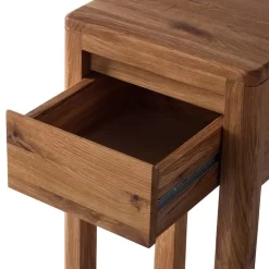 Table D’appoint Anamur I -Meubles Soldes Boutique beistelltisch anamur i wildeiche massiv 90 4726404