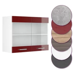 Meuble Haut Vitré R-Line 80cm -Meubles Soldes Boutique d1a40eb45bb24361a844f69292b772d5