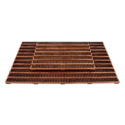 Iris Hantverk Grand Paillasson, Bouleau Teinté Marron