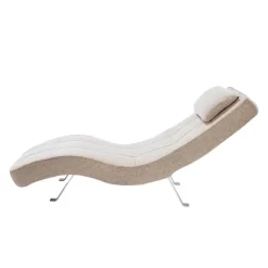 Fauteuil De Relaxation Long Island Tissu -Meubles Soldes Boutique relaxliege long island webstoff stoff parsa beige grau 3940736