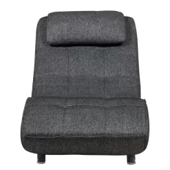 Fauteuil De Relaxation Long Island Tissu -Meubles Soldes Boutique relaxliege long island webstoff stoff parsa grau schwarz 3940920