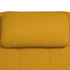 Fauteuil De Relaxation Long Island Tissu -Meubles Soldes Boutique relaxliege long island webstoff stoff zahira senfgelb 3940964