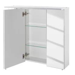Armoire Avec Miroir Genf I -Meubles Soldes Boutique spiegelschrank genf weiss glanz 3513953