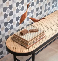 Warm Nordic Beak Bird, Tall Heron, Chêne -Meubles Soldes Boutique warmnordic beakbird bemyguest