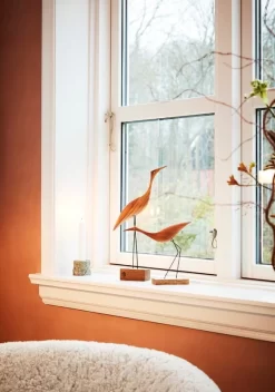 Warm Nordic Beak Bird, Low Heron, Chêne -Meubles Soldes Boutique warmnordic beakbirds friedegg 1